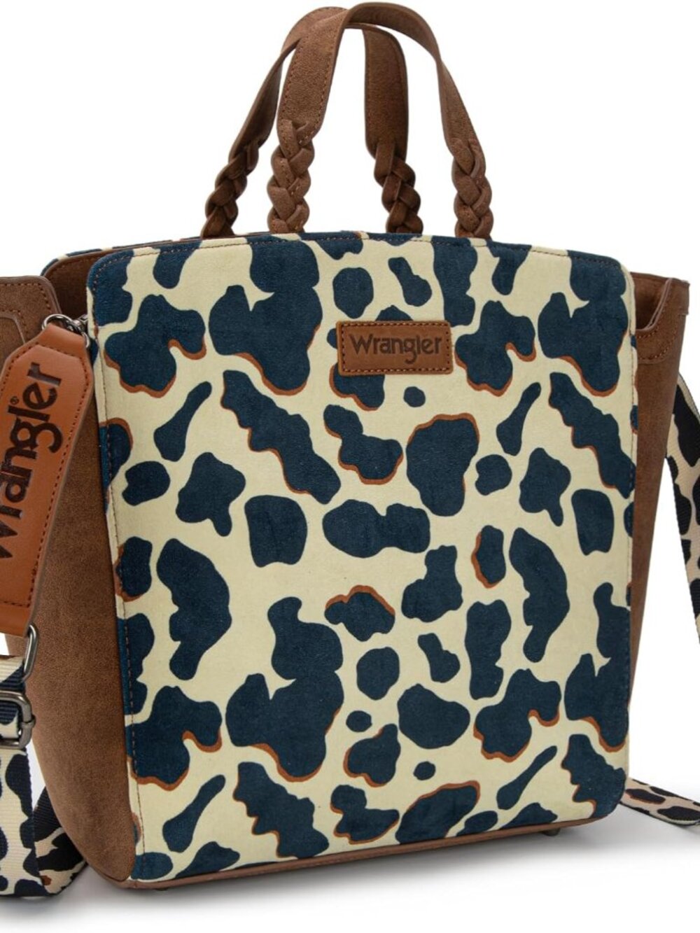 Wrangler Purse for Women Animal Print Crossbody Bags Top-Handle Shoulder Bag for